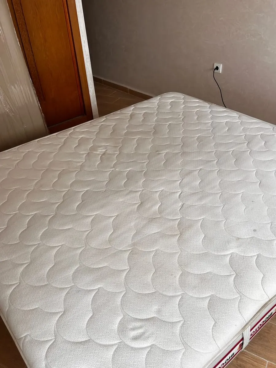 Après nettoyage : matelas et literie, exemple 1