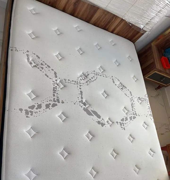 Après nettoyage : matelas et literie, exemple 2